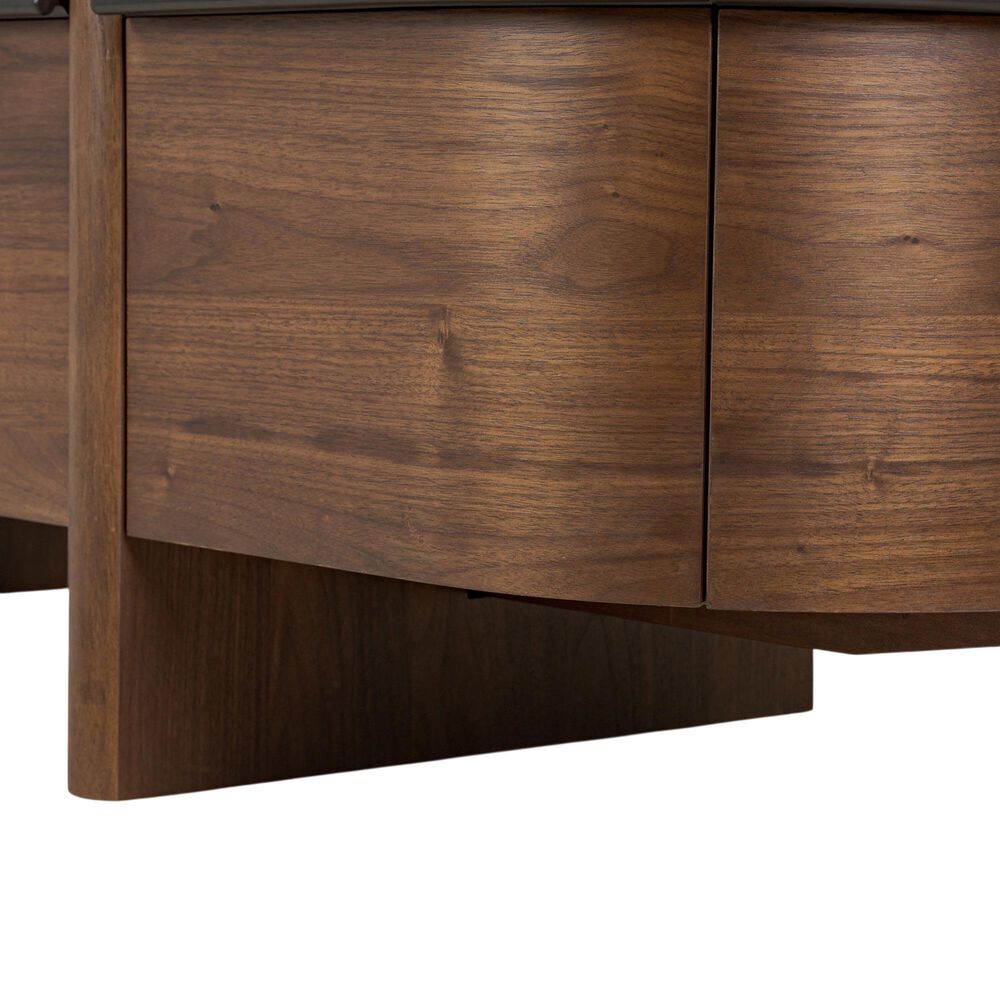 Four Hands Theo 6 Drawer Dresser Only in Dark Brown Walnut, , large
