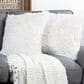 Timberlake 18" Square Throw Pillow in White (Set of 4), , large