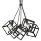 Golden Lighting Cassio 5-Light Pendant in Matte Black, , large