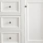 James Martin Vanities De Soto 48" Single Bathroom Vanity in Bright White with 3 cm Ethereal Noctis Quartz Top and Rectangular Sink, , large