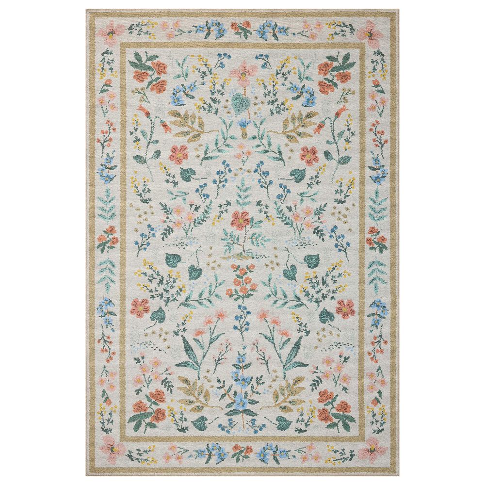 Loloi Wildwood Cream 3"9" x 5"6" Area Rug, , large