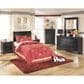 Ashley Huey Vineyard Dresser and Mirror in Black, , large