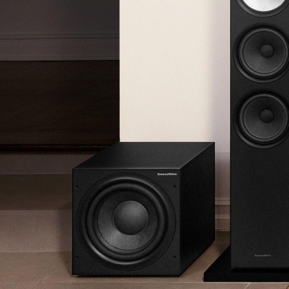 Bowers and Wilkins 200W Powered Subwoofer in Matte Black, , large