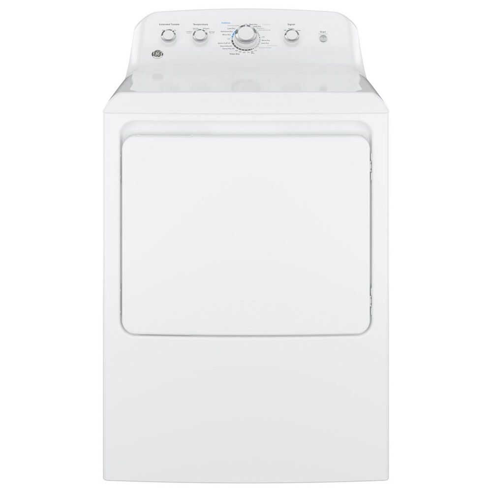 GE Appliances 7.2 Cu. Ft. Gas Dryer in White, , large