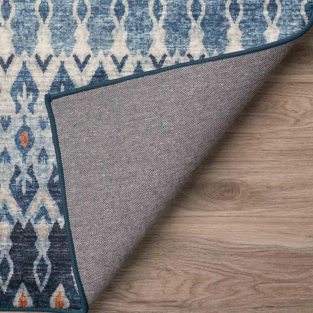 Dalyn Rug Company Brisbane 1&#39;8&quot; x 2&#39;6&quot; Indigo Area Rug, , large