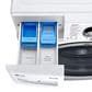 LG 5.0 Cu. Ft. Front Load Washer and 7.4 Cu. Ft. Electric Dryer with TurboWash 360 Laundry Pair in White (Pedestals Sold Separately), , large