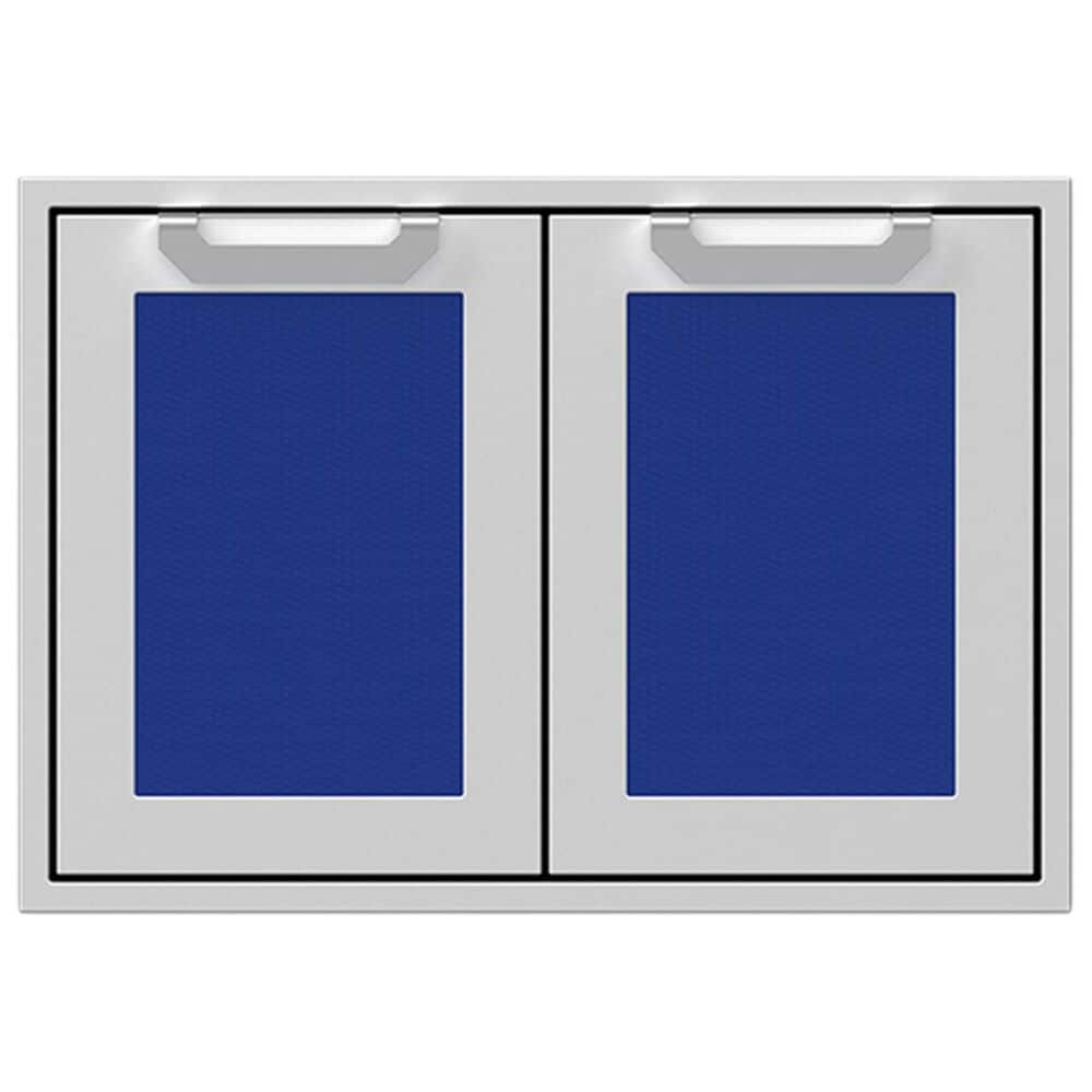 Hestan 42" Double Storage Door in Blue, , large