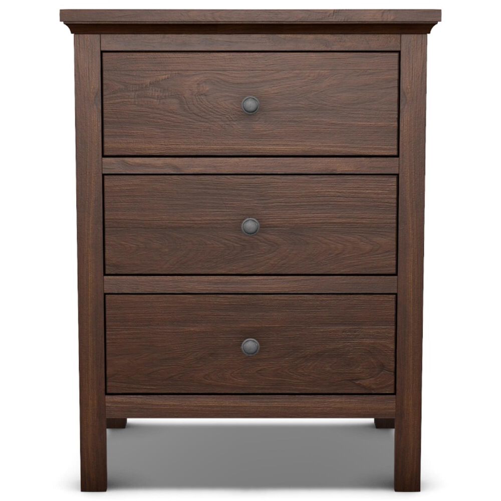 Archbold Furniture Heritage 4 Piece King Raised Panel Bedroom Set in Brown Mahogany, , large