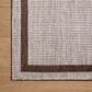 Loloi Easton Dove and Coffee 2"3" x 3"9" Indoor/Outdoor Area Rug, , large