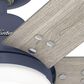 Hunter Pacer 44" Ceiling Fan with LED Lights in Indigo Blue, , large