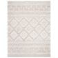 Safavieh Micro-Loop 9" x 12" Dark Gray and Ivory Area Rug, , large