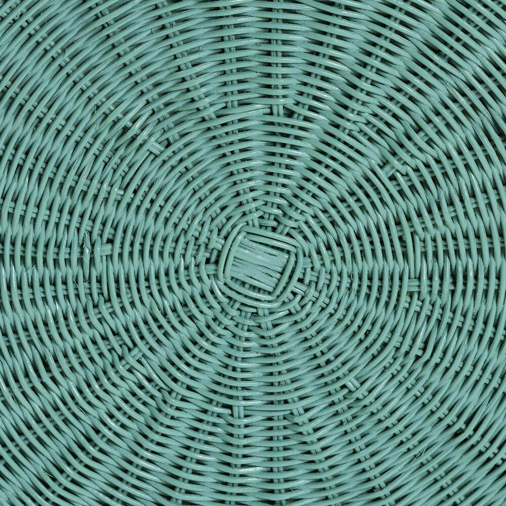 Baxton Studio Palm Console Table in Teal Green, , large