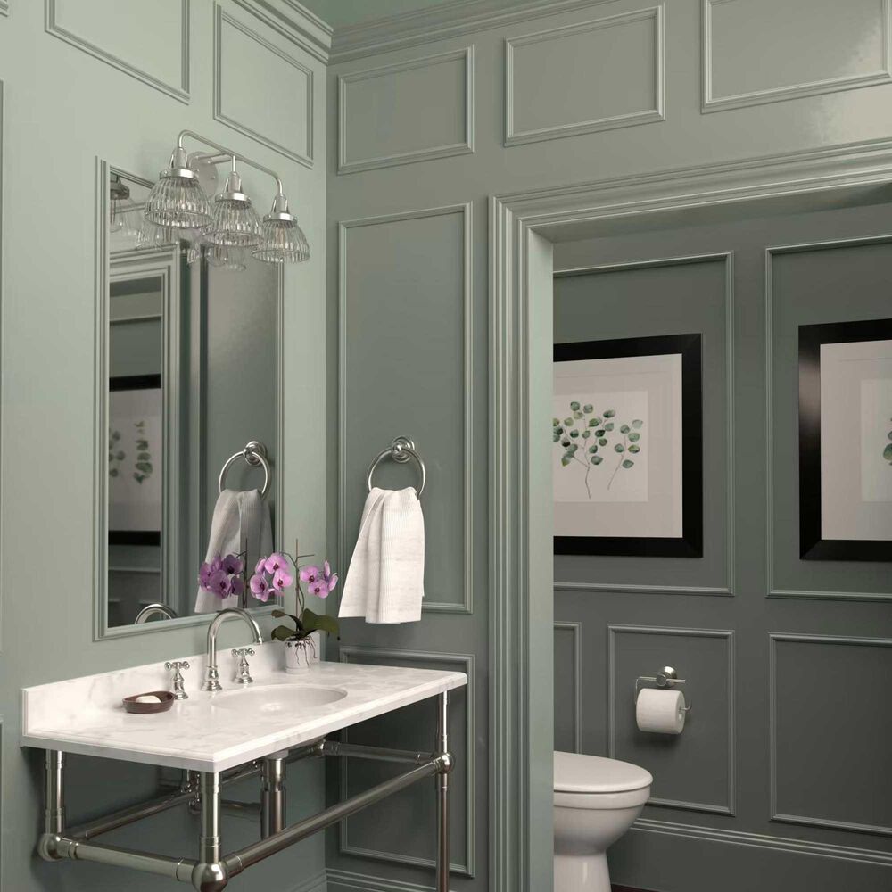 Hunter Cypress Grove 3-Light Vanity in Brushed Nickel, , large