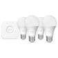 Phillips Hue Essentials 4-Piece A19 Smart LED Color Bulbs Starter Kit in White, , large