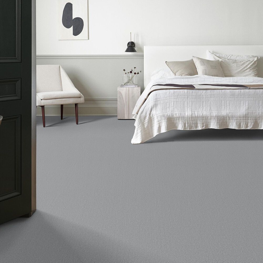 Shaw Canvas Comfort Carpet in Polished Silver, , large