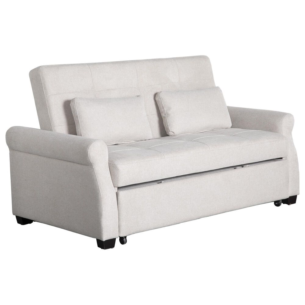 Serta Hampton Queen Sleeper Sofa in Oatmeal, , large