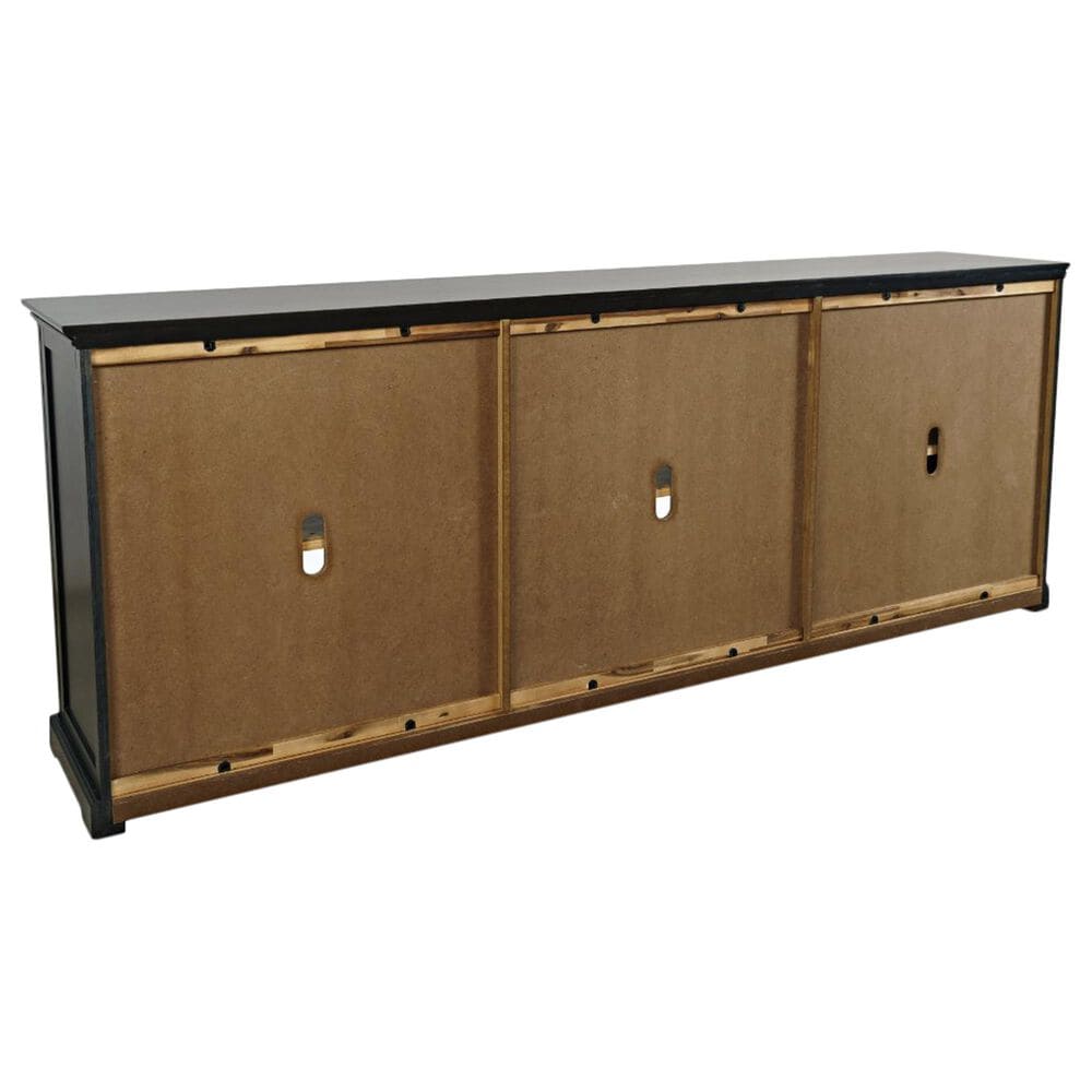 Waltham Archdale 6-Door Accent Cabinet in Black, , large