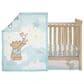 Lambs and Ivy Starlight Pooh 3-Piece Crib Bedding Set in Blue, Brown and Yellow, , large