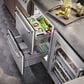 Perlick Signature Outdoor Series 4.8 Cu. Ft. Dual Zone Refrigerator and Freezer Drawers in Stainless Steel, , large