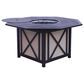 GatherCraft Denison 5-Piece Octagon Firepit Chat Set in Splendor Wheat, , large