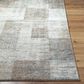 Surya Avellino 2" x 2"11" Light Beige, Tan, Light Gray, Gray and Deep Teal Area Rug, , large