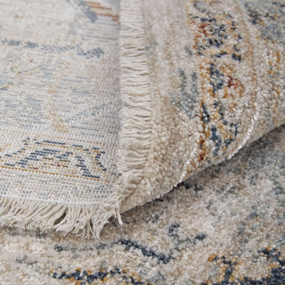 Feizy Pasha 39M6F 9&#39; x 12&#39;8&quot; Ivory and Multicolor Area Rug, , large