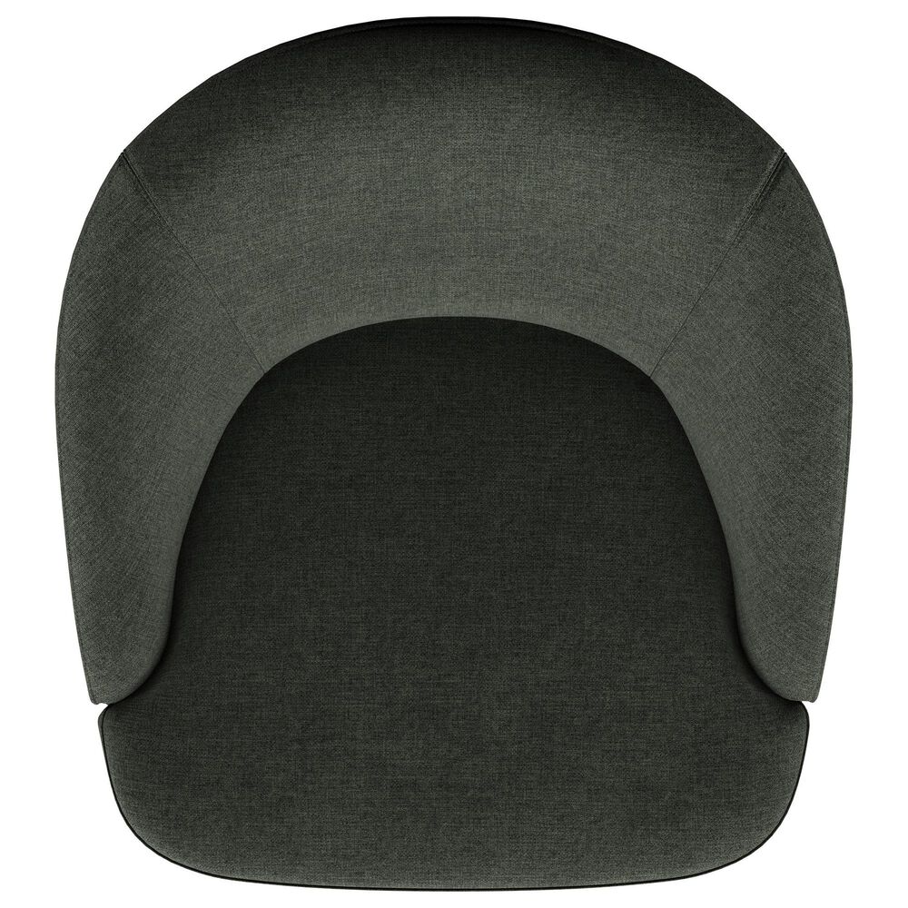 Coaster Leon Swivel Chair in Hunter Green, , large