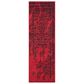 Safavieh Adirondack ADR101F-216 2"6" x 16" Red/Black Runner, , large