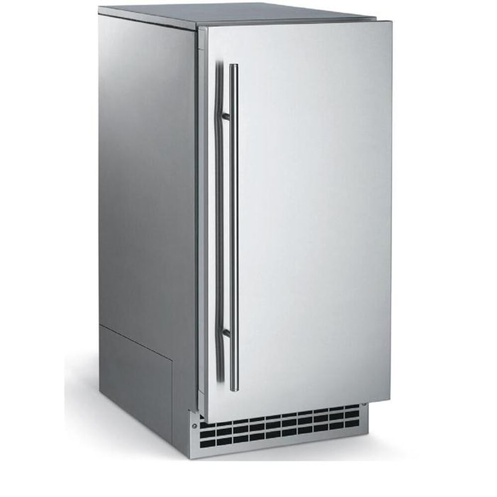 Scotsman 15" Undercounter Ice Maker with 26 lbs Storage and Pump in Stainless Steel, , large