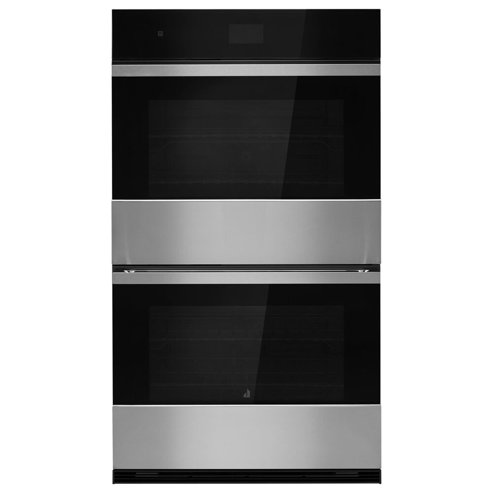 Jenn-Air Noir 30" Double Electric Wall Oven in Stainless Steel and Black, , large