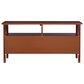 Linon Home Decor Titian Media Center in Antique Tobacco, , large