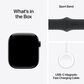Apple Watch Series 10 GPS + Cellular 42mm Jet Black Aluminum Case with Black Sport Band - M/L, , large