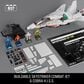 Mattel G.I. Joe Skystriker versus Cobra H.I.S.S. Building Set in Multicolor, , large