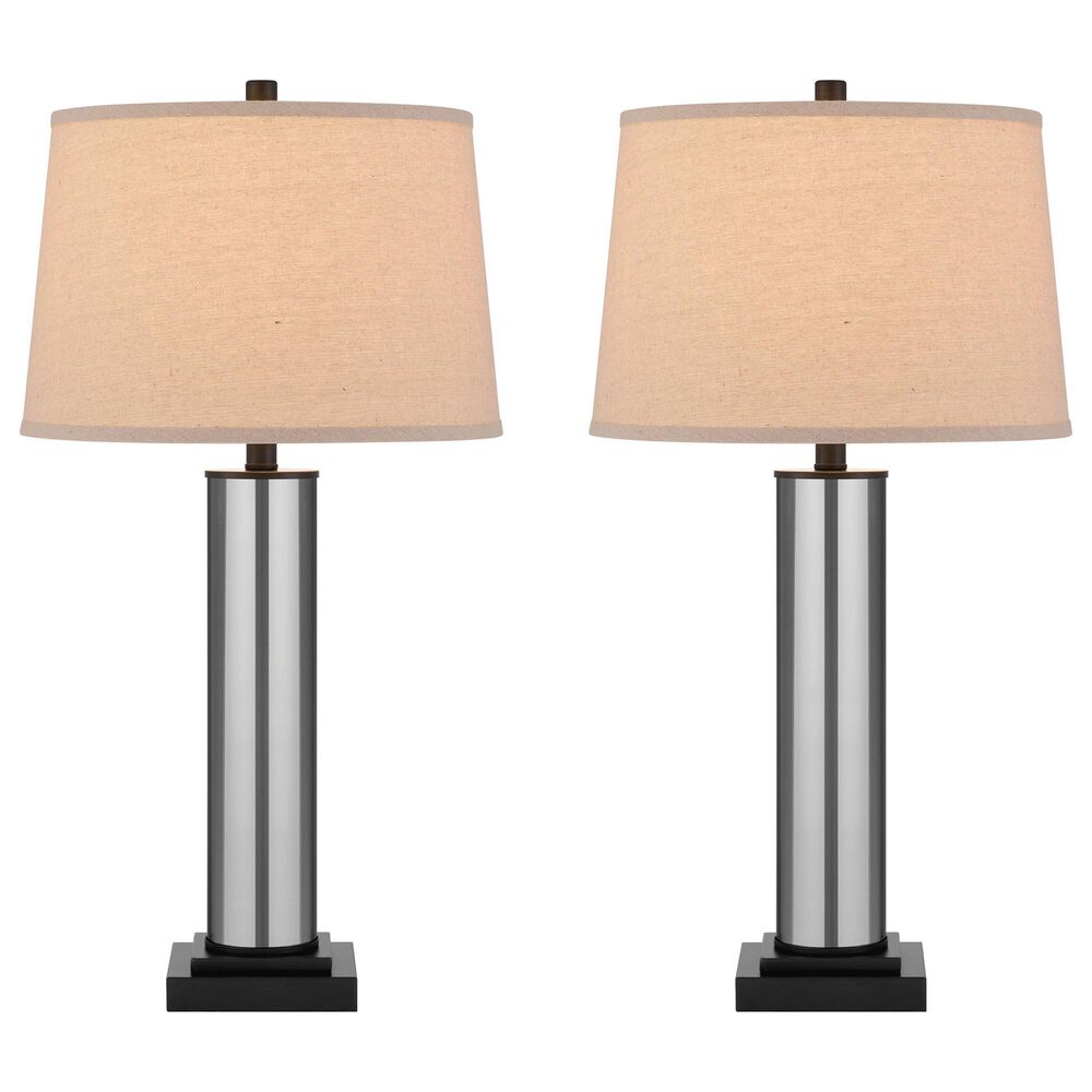 Cal Lighting Garner Table Lamp in Black &#40;Set of 2&#41;, , large