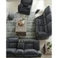 Ashley Draycoll 3-Piece Manual Reclining Living Room Set in Slate, , large