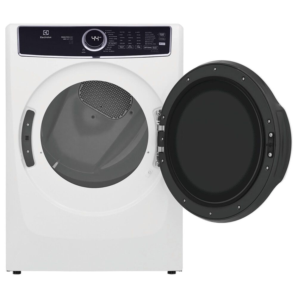 Electrolux 8 Cu. Ft. Front Load Gas Dryer with Steam in White, , large