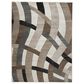 Ashley Jacinth 6"6" x 9"6" Brown, Cream, Gray and Black Area Rug, , large
