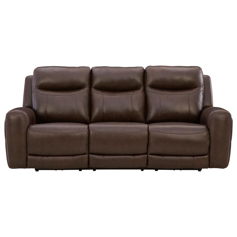 Ashley Gravier Power Reclining Sofa with Adjustable Headrest in Cordova, , large
