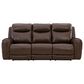 Ashley Gravier Power Reclining Sofa with Adjustable Headrest in Cordova, , large