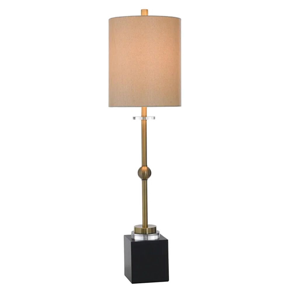 Flair Industries Halle Brass Buffet Lamp, , large