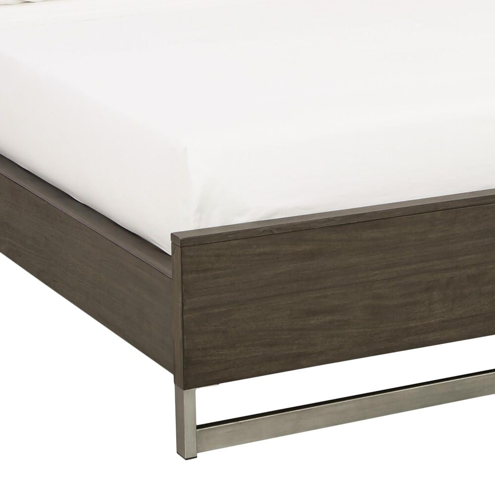 Ashley Arkenton King Panel Bed In Grayish Brown, , large