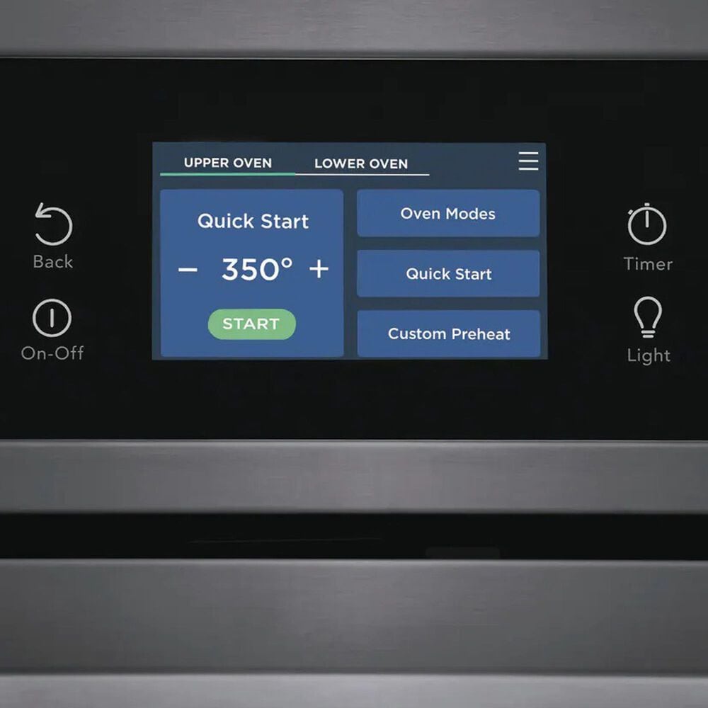 Frigidaire 30&quot; Double Electric Wall Oven with Fan Convection in Black Stainless Steel, , large