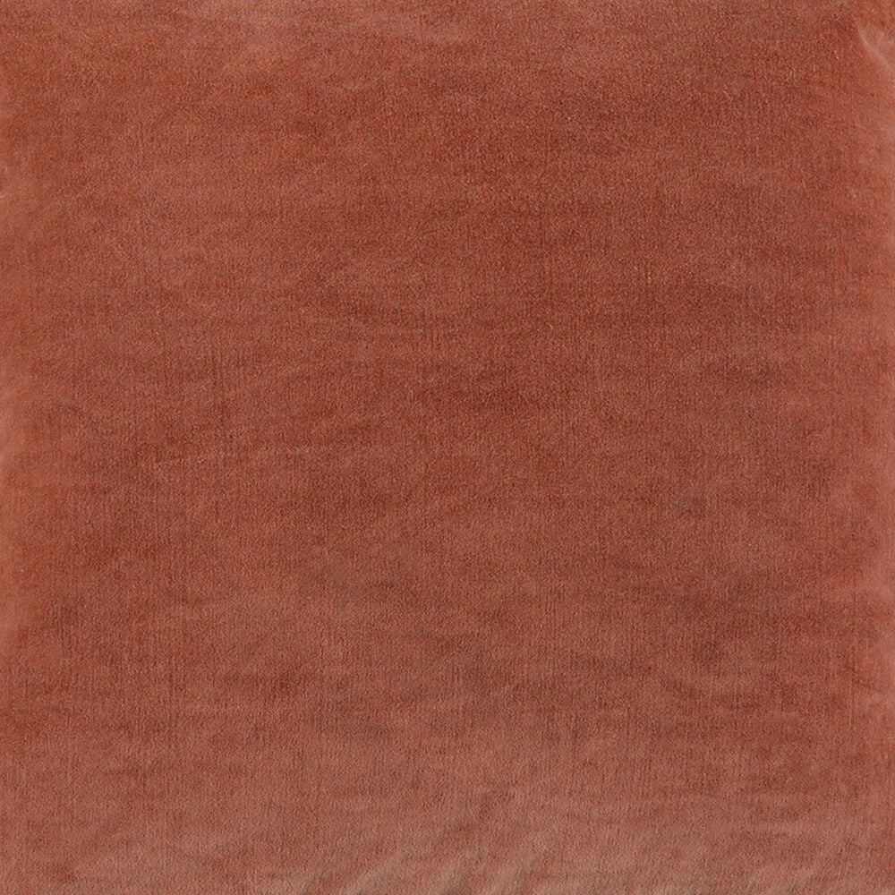 Classic Home Heirloom 18&quot; Square Throw Pillow in Terra Cotta, , large