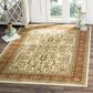 Safavieh Lyndhurst LNH214 3"3" x 5"3" Ivory and Rust Area Rug, , large