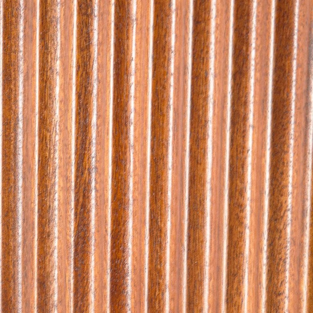 Home Trends &amp; Design Cosmopolitan Bar Cabinet in Honey Brown and Antique Gold, , large