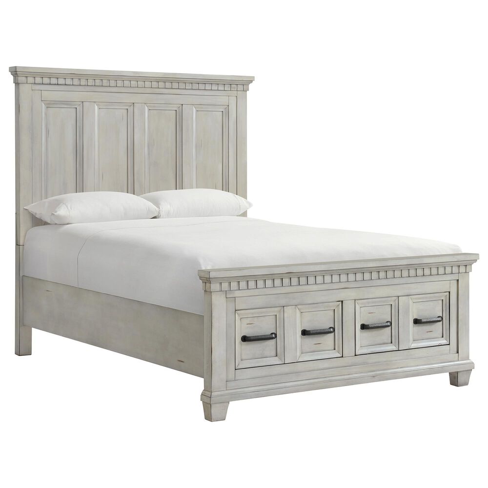 Mayberry Hill Mccoy Queen Storage Bed in Antique White, , large