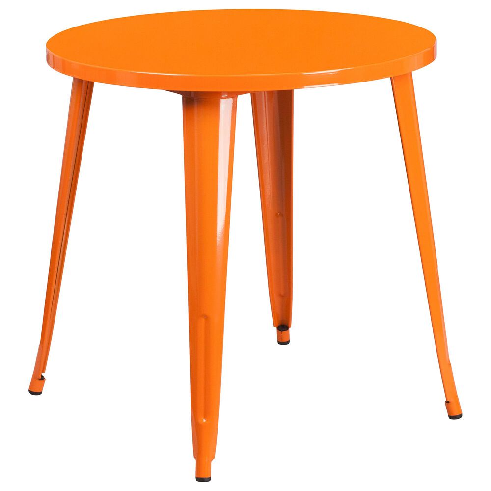 Flash Furniture 30" Round Table in Orange, , large