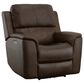 Flexsteel Henry 2-Piece Power Reclining Sofa and Recliner in Burnt Umber Brown, , large