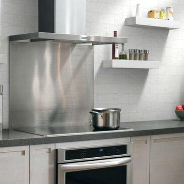 Shaw Geoscape White 3" x 6" Ceramic Wall Tile, , large