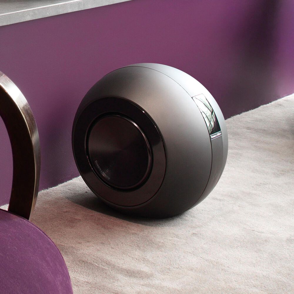 Bowers and Wilkins PV1D Dual 8" 400W Active Subwoofer in Matte Black